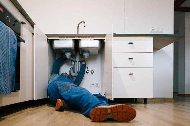 Professional Drain Cleaning technician working in Marianna, PA